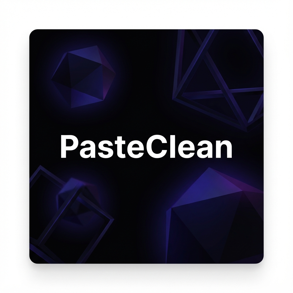 PasteClean Logo